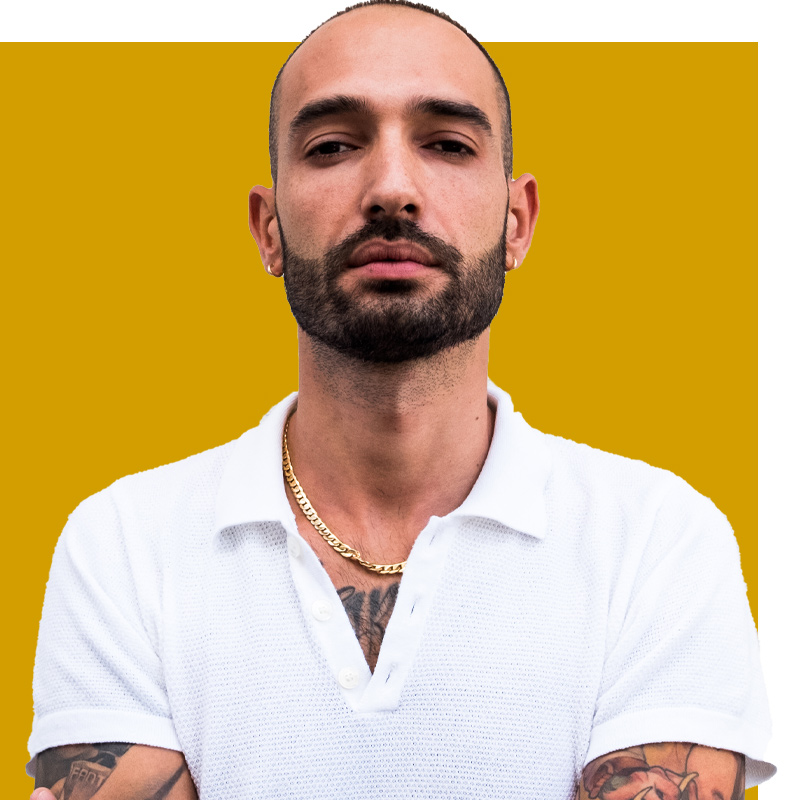 Eight, insegnante di tattoo a Macko Academy
