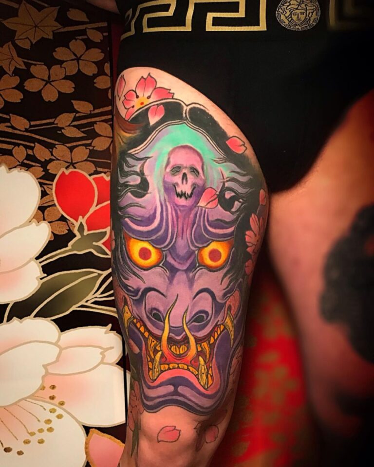 tattoo giapponese di Noa Palmisano